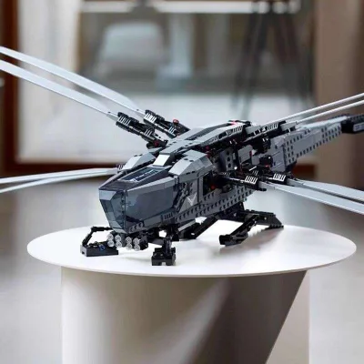 Tương thích với LEGO 10327 Máy bay Glider Hoàng gia Dune, đồ chơi lắp ráp bé trai, quà tặng cho trẻ em