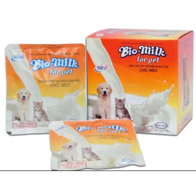 Bio- milk for pet sữa cao cấp chuyên dùng cho chó mèo bổ sung vitamin, đạm, béo và khoáng 100g