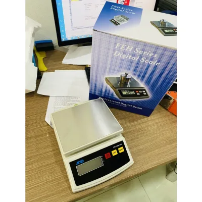 CÂN ĐIỆN TỬ NHÀ BẾP FEH -5KG (sử dụng điện trực tiếp),chuyên dùng để cân thức ăn, cân nông sản, cân nhà bếp, cân l