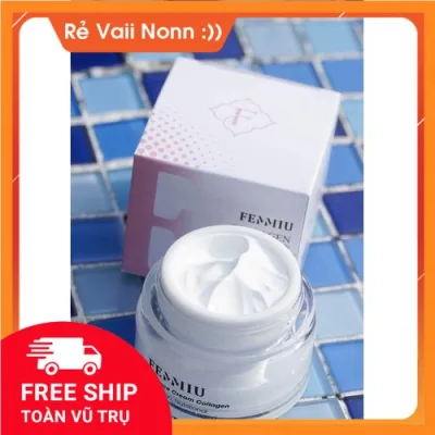 Kem Face Dưỡng Trắng Collagen Sữa Non Femmiu 30g , Trắng Da , Xóa Nám , Chống Lão Hóa