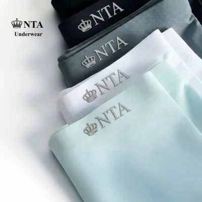Combo 4 Quần Sịp Boxer Lụa Băng Cao Cấp Không Đường May NTA Mềm Mại Thoáng Khí