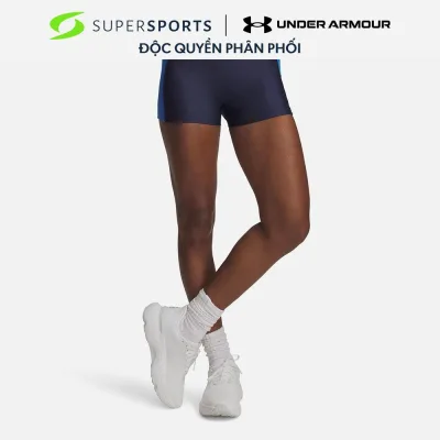 Quần Bó Thể Thao Nữ Under Armour Heatgear® Rib Shorty - 6004852-403