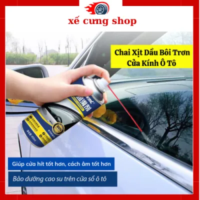 Chai Xịt Dầu Bôi Trơn Cửa Kính Ô Tô ,Chống Kẹt Kính Bảo Dưỡng Gioăng Cao Su Cửa Nóc Xe Hơi 450ml