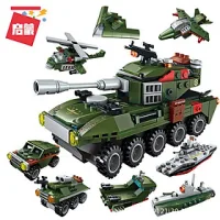 Mô hình xếp hình Trans Combo - 18 Series (lẻ mẫu) 1803 - QMAN