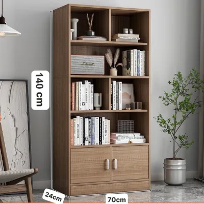 Kệ sách gỗ, tủ gỗ chữ U để đồ năng, giá sách để đồ nhiều tầng, trưng bày trang trí gỗ MDF có ngăn chống mối mọt