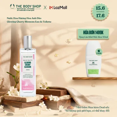 Glowing Cherry Blossom Eau De Toilette the Body Shop