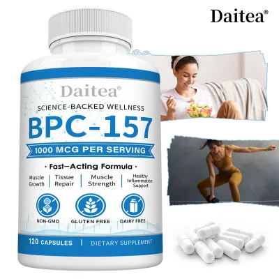 Thực Phẩm Chức Năng Daitea BPC-157 Hỗ Trợ Xương, Khớp, Cơ Bắp, Năng Lượng Và Hệ Miễn Dịch