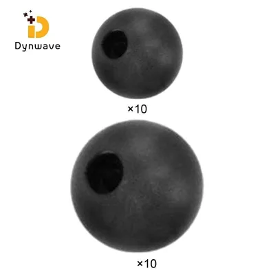Dynwave 10 Miếng Thể Dục Ròng Rọc Cáp Bóng Chặn Dừng Bóng Máy Tập Gym Dây Kéo Dây Khớp Phần Cáp Tập Gym Sử Dụng Phụ Kiện