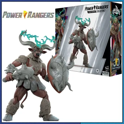Bộ sưu tập tia chớp Hasbro Power Rangers Mighty Morphin Mighty Minotaur Hình 6In Mô hình quà tặng đồ chơi Tàu trong vòng 200 ngày Đồ chơi chính hãng Hasbro