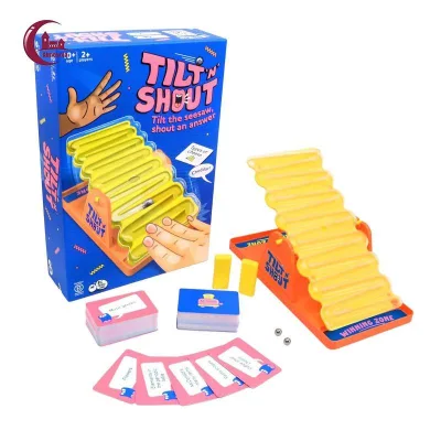 Tilt N Shout Game Di Động Dễ Dàng Học Giáo Dục Quà Tặng Sinh Nhật Teeter Totter Tương Tác Để Bàn Đồ Chơi Xếp Hình Cho Trẻ Em Người Lớn