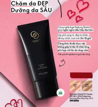 Giordani Gold Cc Cream Spf 35 - Light. 42112 (Lining, Base, Sun Protection)