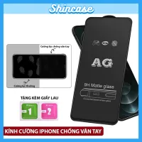Kính Cường Lực iPhone 9D Chống Vân Tay Full Màn - Ốp lưng iP 6/6s/7/8/Plus/X/XS/XR/11/12/13/14/15/16/17Pro/Max/Mini/Air