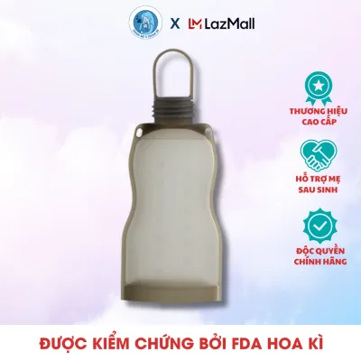 Túi trữ sữa, thức ăn dặm Haakaa. Chất liệu silicone cao cấp, an toàn. Không chứa BPA, PVC và phthalate. Dung tích 260ml, Tiết kiệm và đa năng