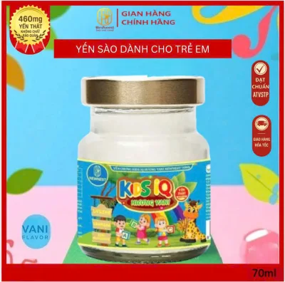 Combo 10 - Yến sào cho bé KIDS IQ Chứa 460ng yến thật , giúp tăng cường đề kháng, thông minh cao lớn