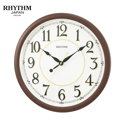 Rhythm Cmg612Nr06 Watch, Dimensions 39.8 X 4.4cm, 1.09kg, Plastic Case. Use Batteries.