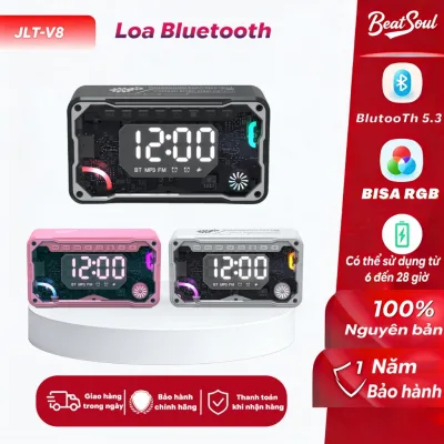 Loa V3 kết nối nhanh chóng qua Bluetooth, kết hợp với đồng hồ, âm thanh sống độngViệt Nam