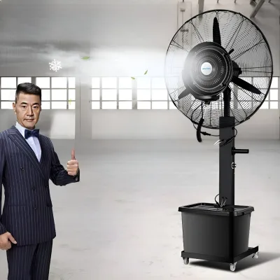 Quạt công nghiệp Gaso 2026 Phun sương công suất lớn Quạt công nghiệp siêu mạnh Bảo hành 5 năm