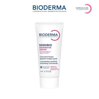 Tinh chất ngăn ngừa lão hóa cho da nhạy cảm Bioderma Sensibio Defensive Serum - 4ml