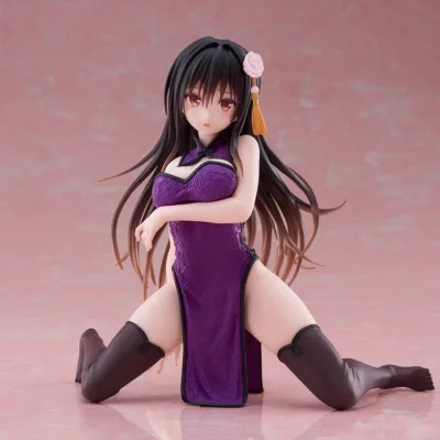 14cm Hoạt Hình To Love-Ru Kotegawa Yui Sườn Xám PVC Mô Hình Để Bàn Trang Trí Xe, Bộ Sưu Tập Đồ Chơi Búp Bê