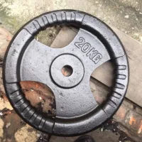 TẠ GANG lỗ phi 30MM trọng lượng 20kg 15kg 10kg 7kg 5kg 3kg 2kg 1kg và bánh tạ cao su đòn tạ từ 35cm đến 2,2m tập gym