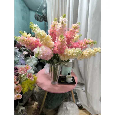 Hoa giả - Hoa Phi Yến - cành 1 nhánh dài 80cm - giống hoa thật dùng cắm hoa để bàn, trang trí nội thất siêu sang.