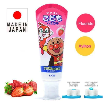 Kem đánh răng trẻ em Lion – Cùng bé chăm sóc răng miệng, cho răng sáng khỏe, nụ cười xinh!