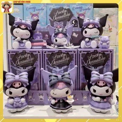 Bộ 6 Mô Hình Kuromi Sanrio FULL BOX, Nhân Vật Hoạt Hình Yêu Thích, Mô Hình Cao 7cm, Decor Trang Trí, Bộ Sưu Tập