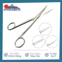 Kéo y tế thẳng/cong nhọn/tù 14, 16, 18, 20 dùng trong y tế, spa làm đẹp - thiết bị y tế Nguyễn Sơn