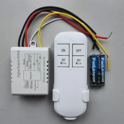 Công tắc điều khiển từ xa không dây RF 1 cổng Mẫu mới 2023 dùng pin tiểu tiện dụng bắt sóng khoẻ độ bền cao
