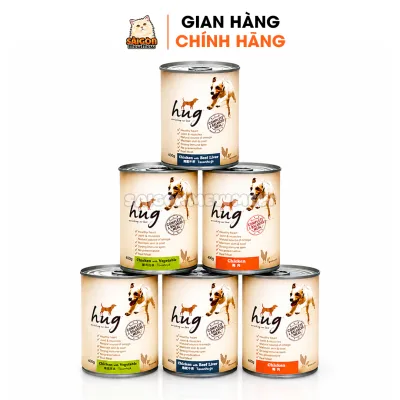 Hug Pate for Dogs 400g – Digestive Aid, Contains Vegetables, Nutritious Wet Food, Economical