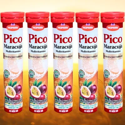 Combo of 5 Pico Maracuja Boxes - Picopharm - Takarai - Purifying Vitamins - Multivitamins