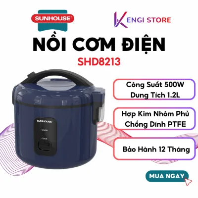 Nồi Cơm Điện 1.2L Sunhouse SHD8213 - Bảo Hành Toàn Quốc 12 Tháng