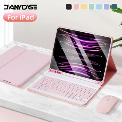 Ốp Lưng Bàn Phím cho iPad Gen 10 9 8 7 10.2 Gen 5 6 Air 11 M2 M3 M4 Gen11 Air 5 4 10.9 Air 3 2 1 Pro 11 13 M4 M5 Pro12.9