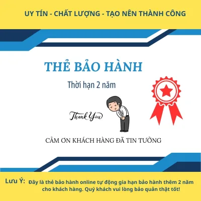 thẻ bảo hành online khi mua sản phẩm máy xay thực phẩm đa năng