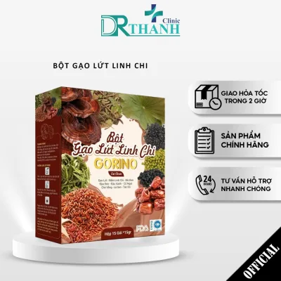 Chính Hãng Bột gạo lứt linh chi mè đen Gạo lứt Giảm cân phù hợp ăn kiêng kiểm soát cân nặng