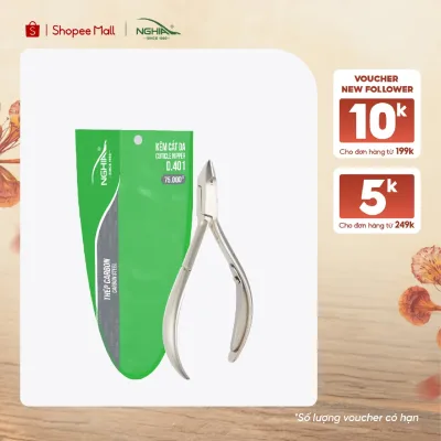 Kềm Cắt Da Thép Chuyên Dụng Mạ Mờ Không Bám Vân Tay Kềm Nghĩa D.401