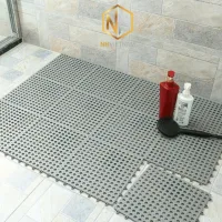 Tấm Thảm Nhựa Ghép Trải Sàn - Chống Trơn Trượt An Toàn Cho Nhà Tắm, Nhà Vệ Sinh, Nhà Bếp