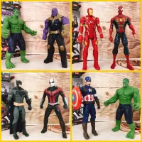 Đồ chơi siêu anh hùng mô hình siêu nhân avenger nhựa đặc siêu bền cao 30cm có đèn sáng đỏ và phát nhạc cho bé sưu tập