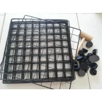 Tấm lưới thép lắp ghép đa năng - Kèm chốt ghép