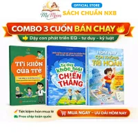 Sách - Combo 3 cuốn Trí khôn của trẻ+ Tư duy khác biệt để chiến thắng + Hôm nay con không trì hoãn