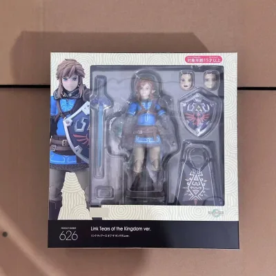 16cm Truyền Thuyết Zelda Nước Mắt Của Vương Quốc Hình Figma 626 Liên Kết Nhân Vật Hơi Thở Của Hoang Dã Anime Hình Bộ Sưu Tập Mô Hình Quà Tặng