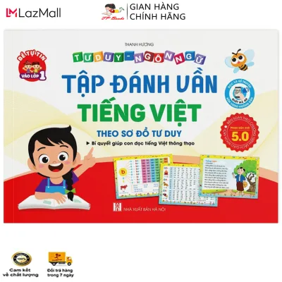 4-6 year-old Vietnamese spell book series-spell volume 5.0 scan QR code listening to read and story for kids