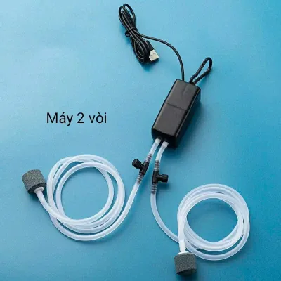 MÁY SỦI OXY MINI CHẠY BẰNG USB, SỬ DỤNG TỐT KHI ĐI CÂU CÁ, bể cá mini, cửa hàng hải sản.....