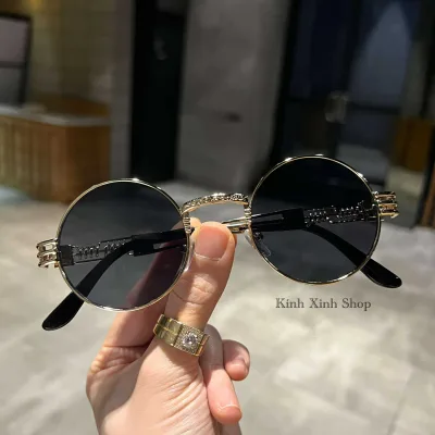 High-Quality Round-Eye Sun Protection Sunglasses for Men and Women