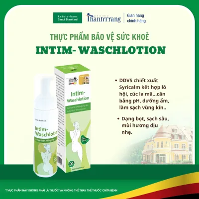 Genuine Sanct Bernhard Intim-Waschlotion Feminine Hygiene Solution 200ml