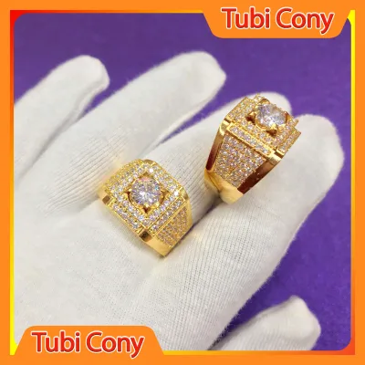 [ N350 ] Nhẫn Nam Mạ Vàng 18K ( 01 Chiếc )  Mẫu 058.0305 - Che khuyết điểm ngón tay - giá cả phải chăng - Bao Đổi Trả Trong 07 Ngày - nhẫn nam đẹp, trang sức nam