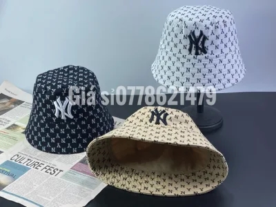Nón cụp bucket - mũ bucket nữ in N?Y cá tính thời trang hàn quốc