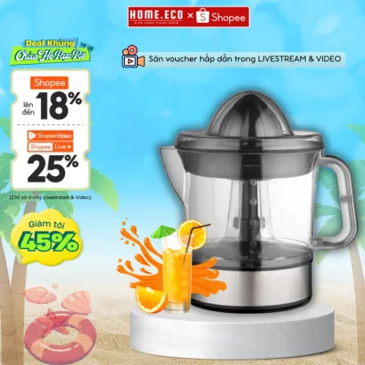 Máy Vắt Cam 2 Chiều SOKANY Tự Động Dung Tích 750ML Cối Thủy Tinh Vệ Sinh Dễ Dàng Bảo Hành 24 Tháng