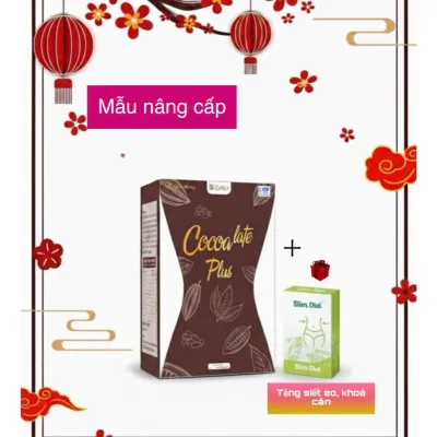Cocoa late Plus Thực phẩm chức năng hỗ trợ giảm cân tặng kèm khóa cân 20 viên