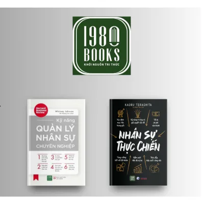 Sách - Combo 2 cuốn: Kỹ Năng Quản Lý Nhân Sự Chuyên Nghiệp + Nhân Sự Thực Chiến